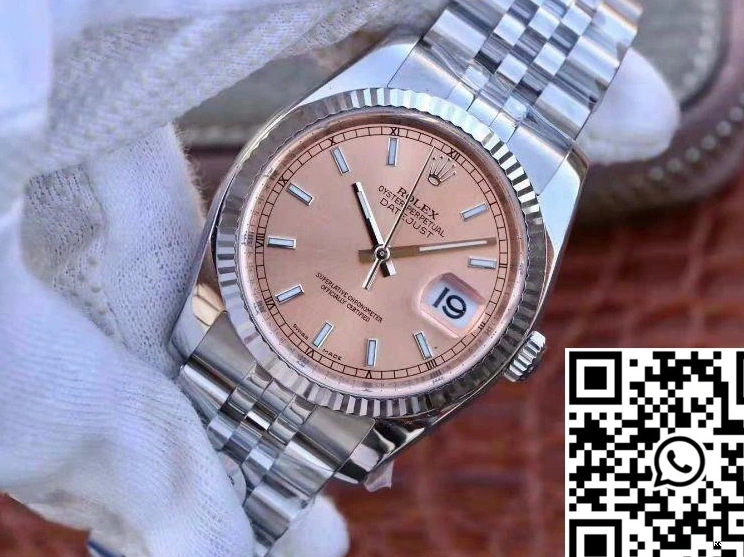 Datejust Factory Rolex Champagne 36mm AR Dial 116234-0090 0712